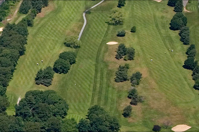 Unicorn Golf course from the air